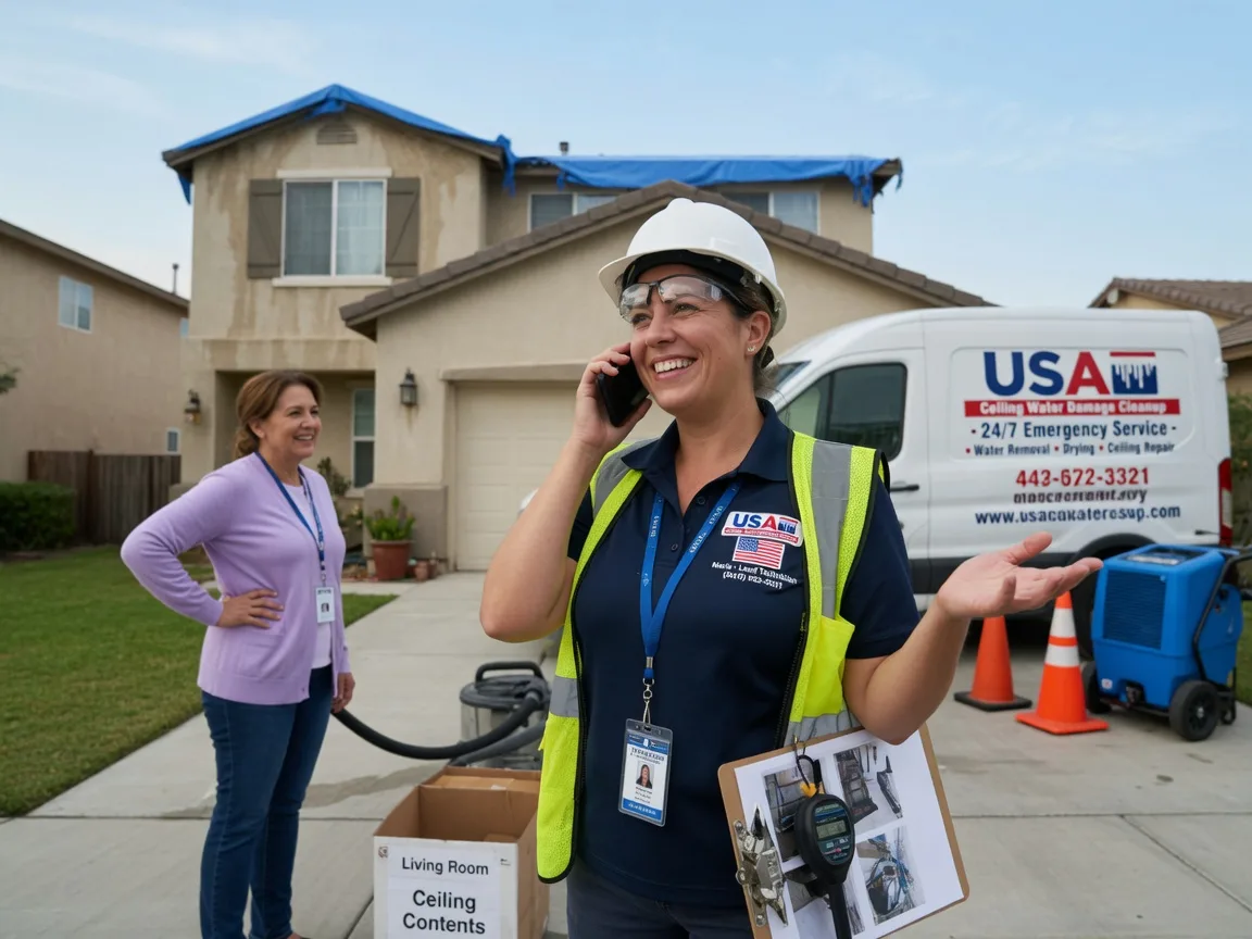Ceiling Water Damage Restoration Floriston, CA FAQs